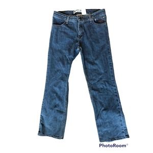 Harley Davidson Womens Straight Leg Jeans Sz 6P Medium Wash